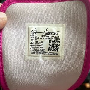 Nike Pink and White Shoes